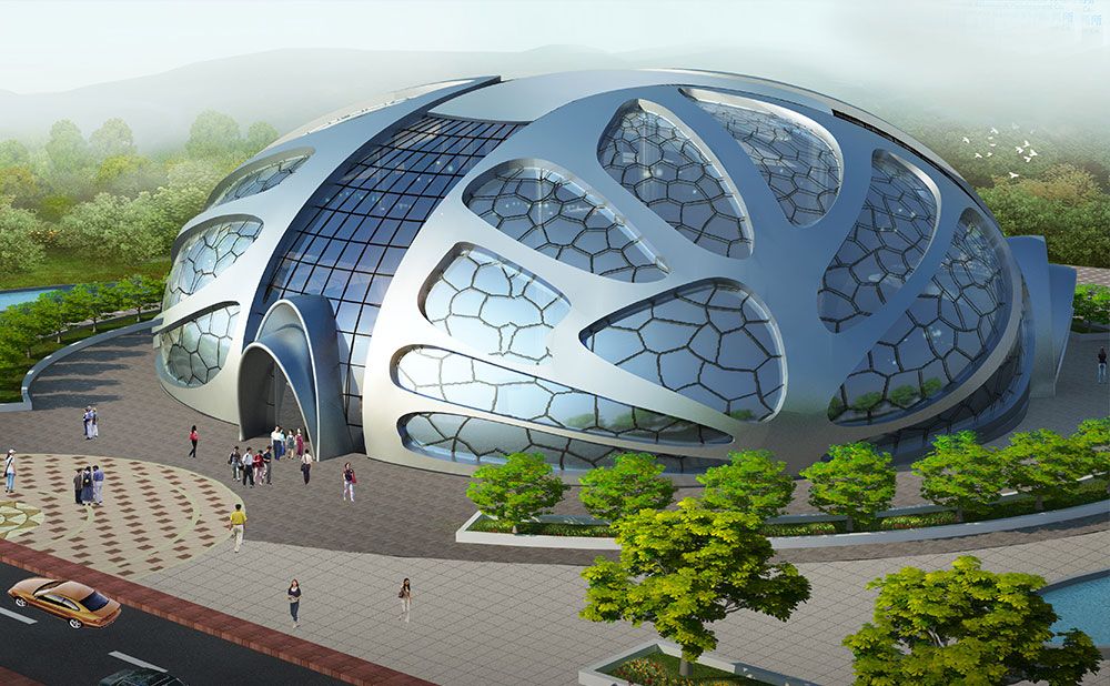 标志性建筑设计/地标建筑设计公司/四川地标建筑