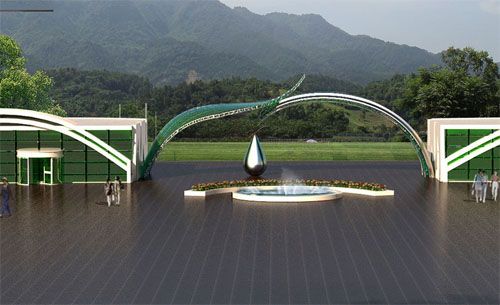 艺术大门设计/景区大门/公园广场大门