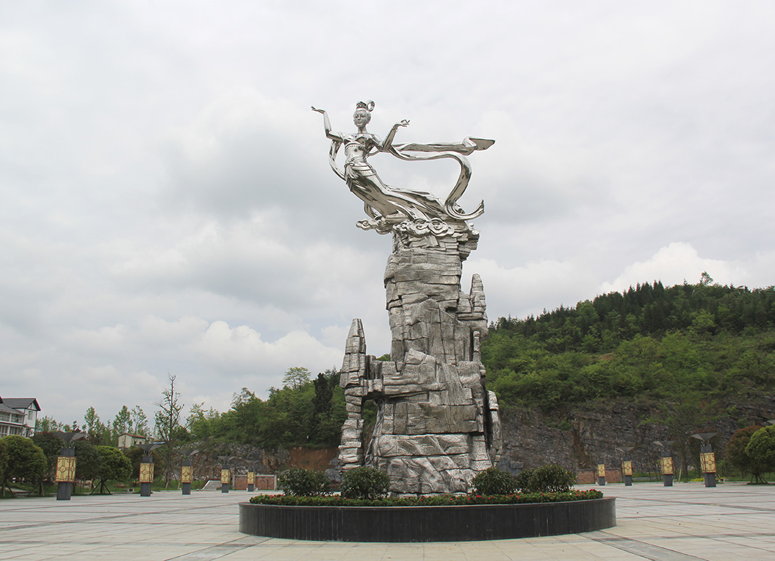武隆仙女山仙女雕塑设计制作